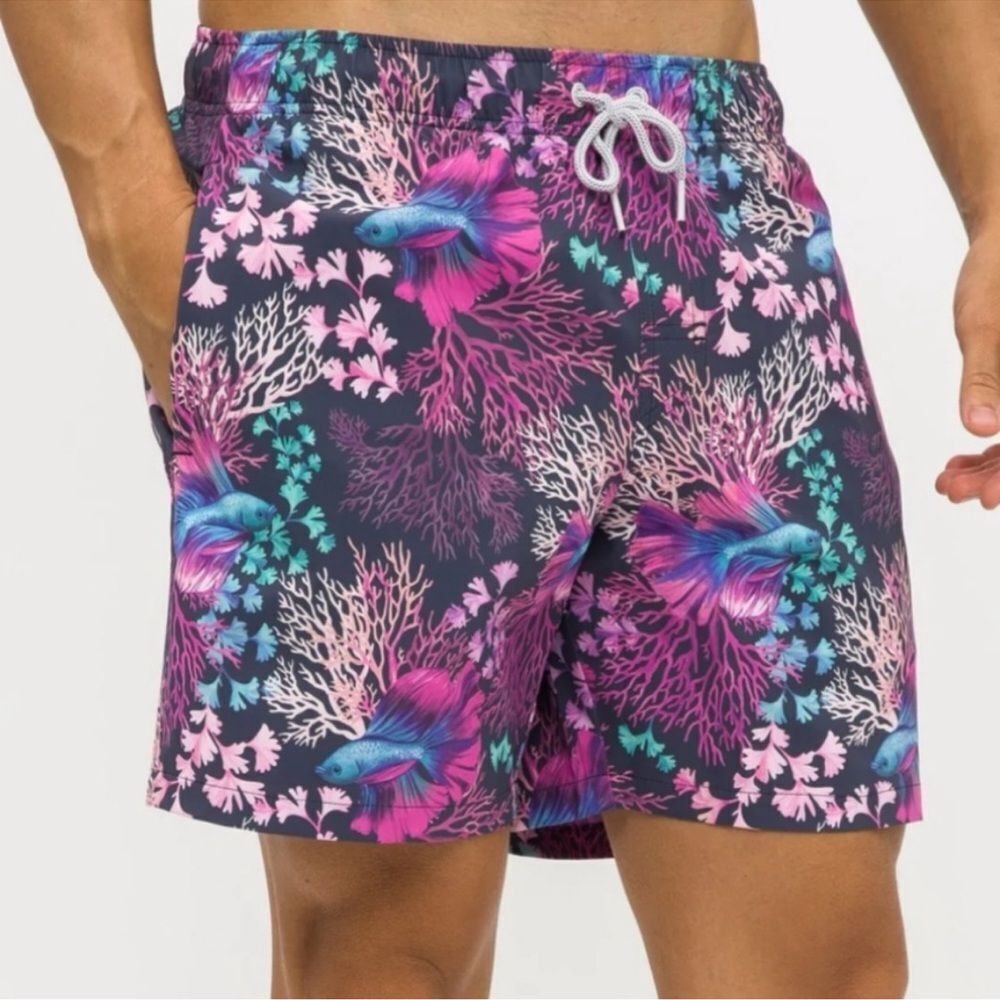 NWOT Psycho Tuna Betta Pool  Shorts